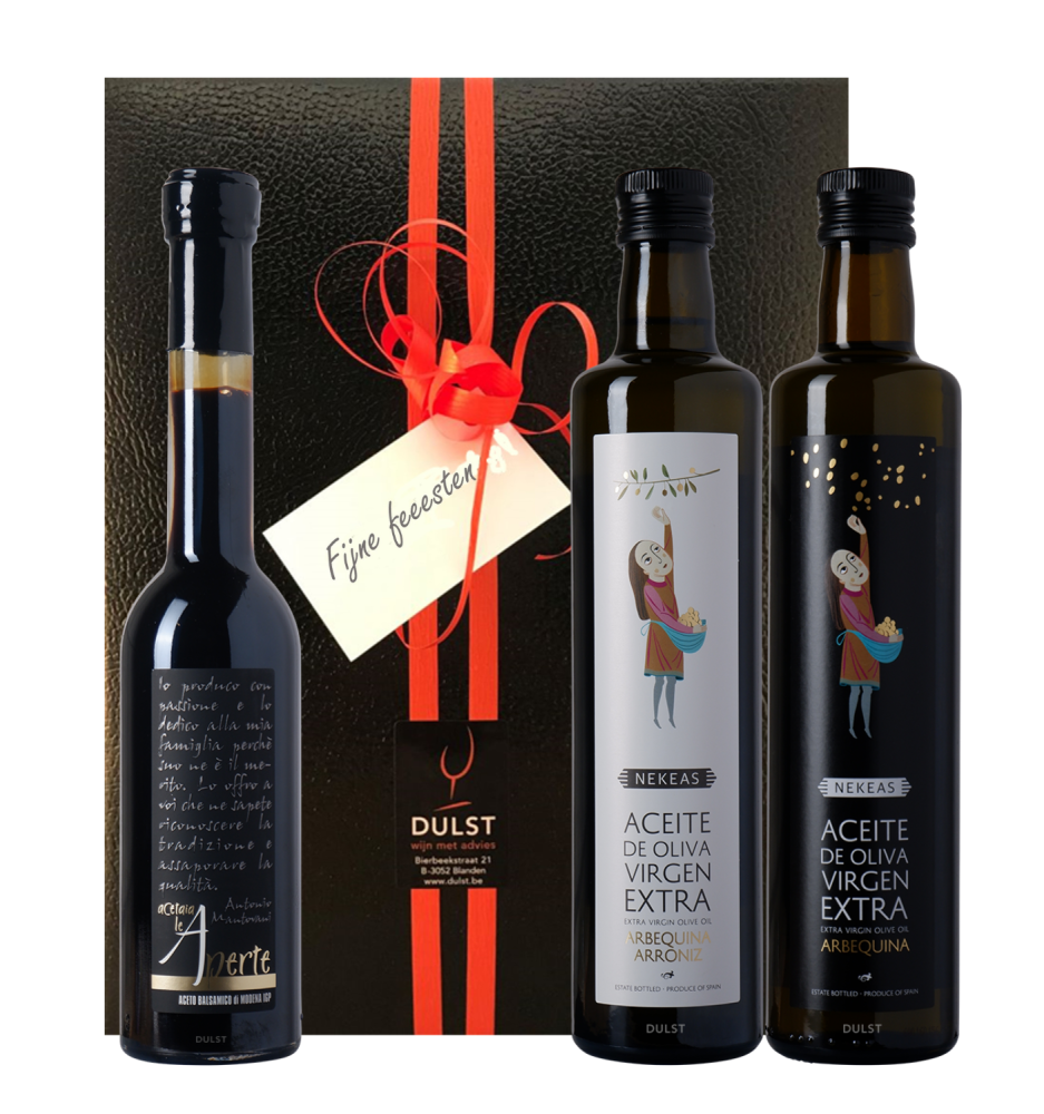 Relatiegeschenk K10 - olijfolie & balsamico pakket